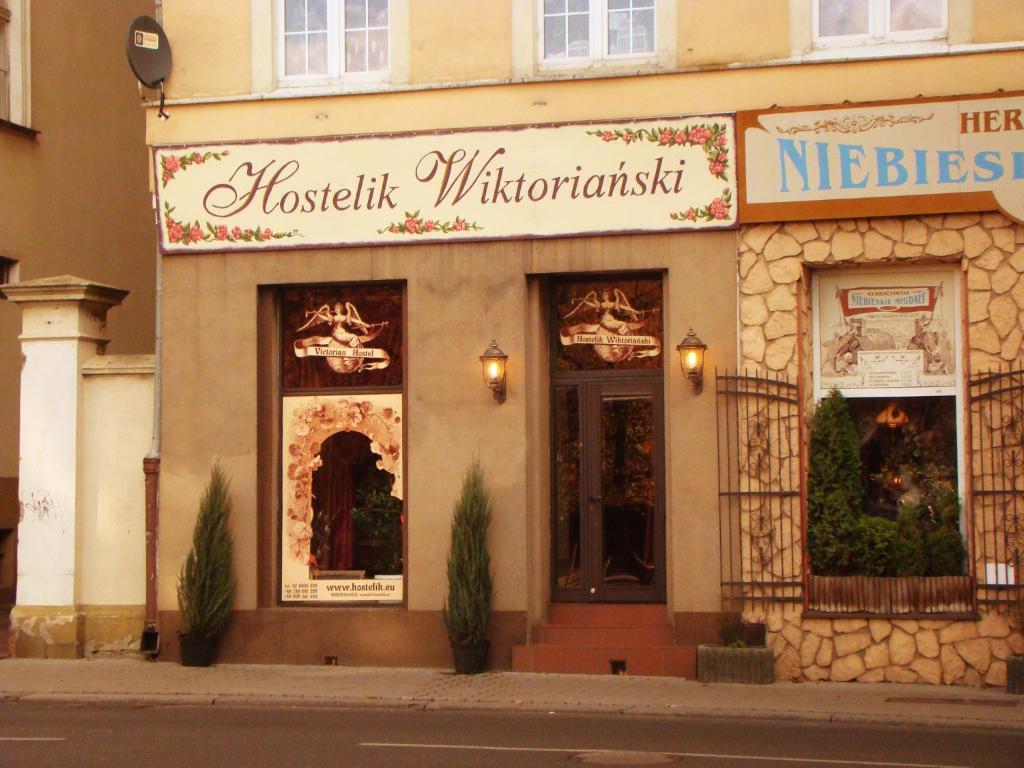 Hostelik Wiktorianski Łódź Exteriör bild