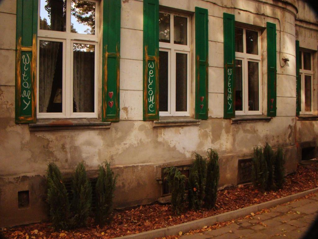 Hostelik Wiktorianski Łódź Exteriör bild