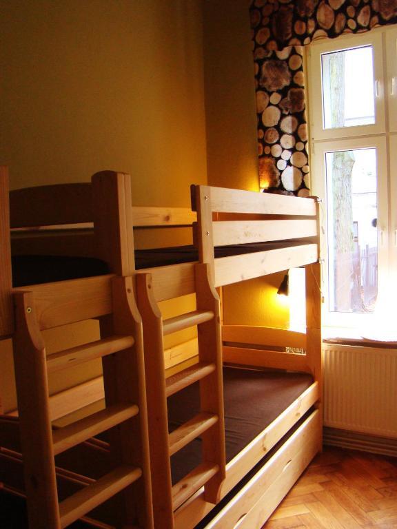 Hostelik Wiktorianski Łódź Exteriör bild